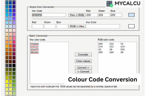 Hex To Decimal: Colour Code Conversion
