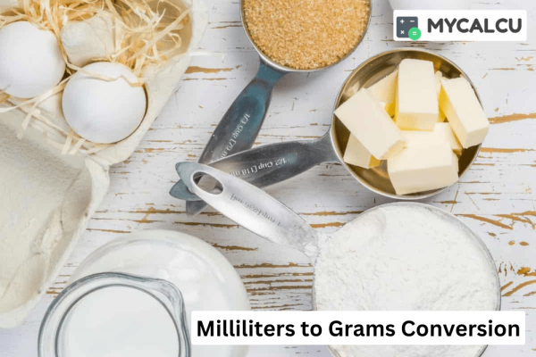 Milliliters (ml) To Grams (g) Conversion: The Key to Perfect Meal